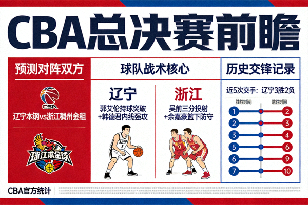 CBA总决赛前瞻 - 预测总决赛对阵双方，分析球队战术核心与历史交锋记录