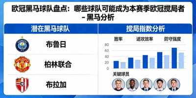 欧冠黑马球队盘点：哪些球队可能成为本赛季欧冠搅局者 - 黑马分析